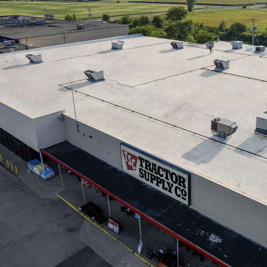 Flat-Roof-Commercial Cape Coral roofing job